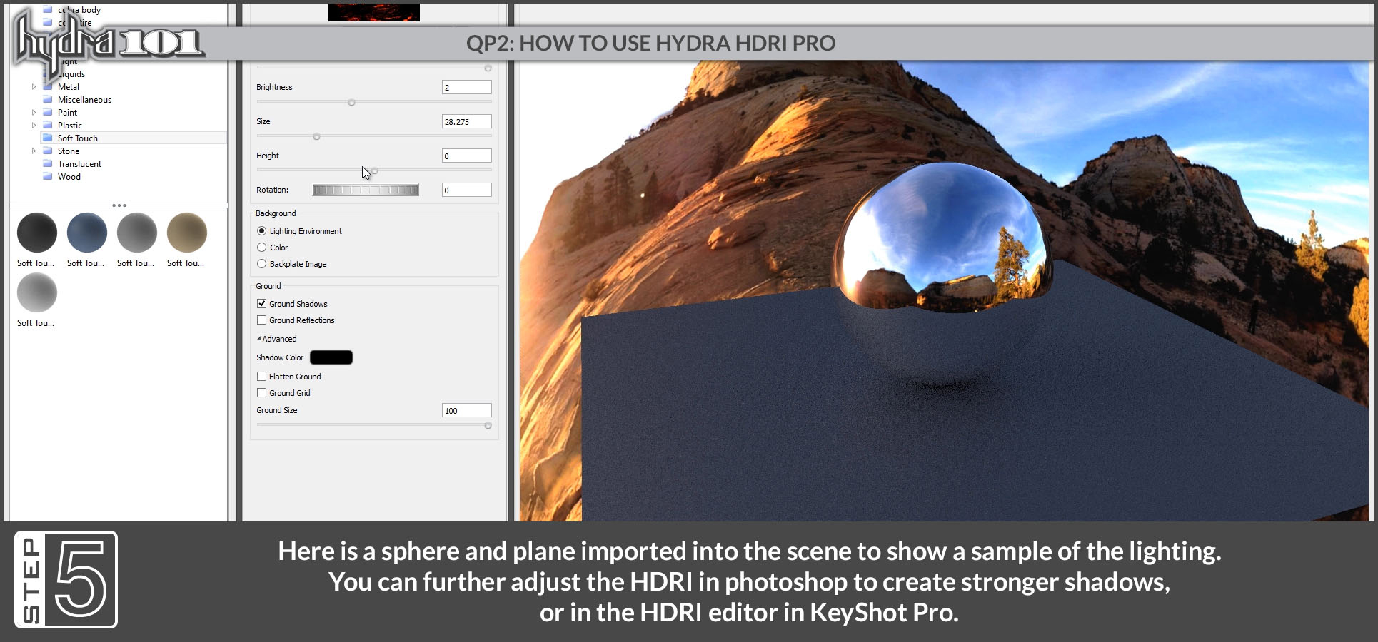 hydra hdri pro 02 940x438 Photoshop Plugin to Turn Panorama Into HDRI